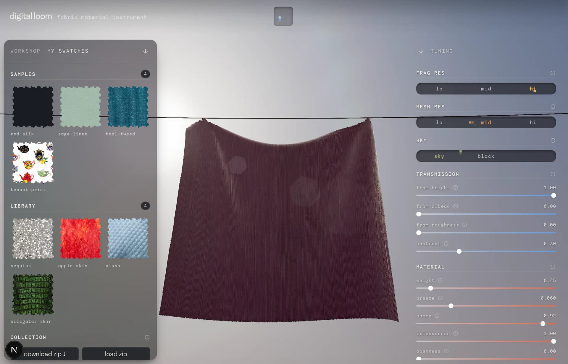 Digital Loom preview