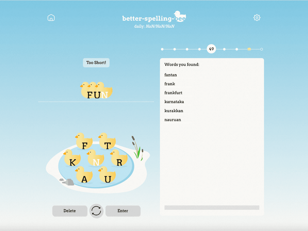 Better-Spelling-Bee
